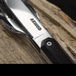 Akinod 12H34 Magnetic Cutlery Set Ebony -Survivor Gear Shop AKI01M00004 56178.1616595308