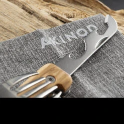 Akinod 13H25 Folding Cutlery Set 12 Akinod 13H25 Folding Cutlery Set -Survivor Gear Shop AKI02M00001 83512.1616596803