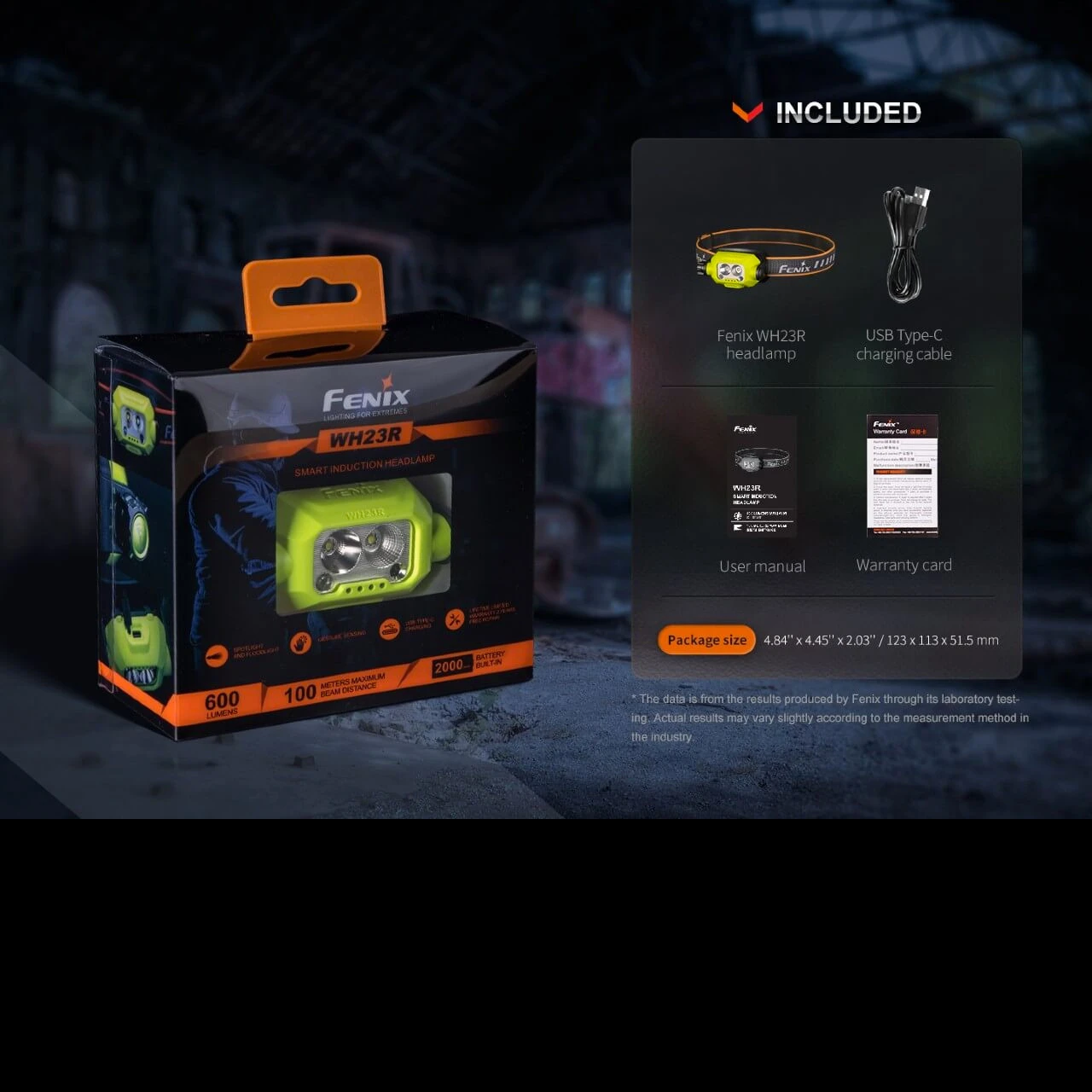 Fenix WH23R Rechargeable Gesture Sensing Headlamp 4 Fenix WH23R Rechargeable Gesture Sensing Headlamp - Image 2