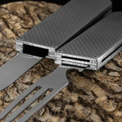 Marbles G.I. Knife And Fork Combo -Survivor Gear Shop MR652.4 35590.1679585147