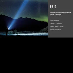 Nextorch E51C Rechargeable Pocket Flashlight -Survivor Gear Shop NEXTORCH E51C.6 91704.1688394089