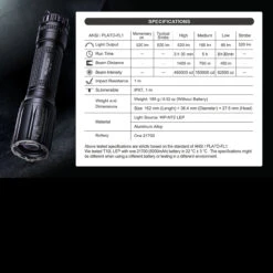 Nextorch T10L Long-Shot Flashlight WAS £299.95 -Survivor Gear Shop NEXTORCH T10L.15 26683.1690810378