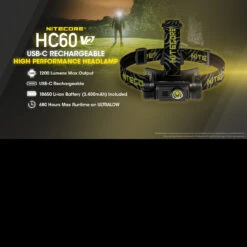Nitecore HC60 V2 -Survivor Gear Shop NITECORE HC60 2021 COOLdet4 61822.1637841783.1280.1280 27650.1637841874