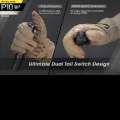 Nitecore P10 V2 -Survivor Gear Shop NITECORE P10V2det5 43169.1595247052