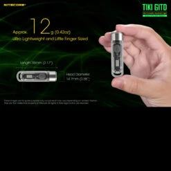Nitecore TIKI GITD -Survivor Gear Shop NITECORE TIKI GITDdet3 64079.1648479026