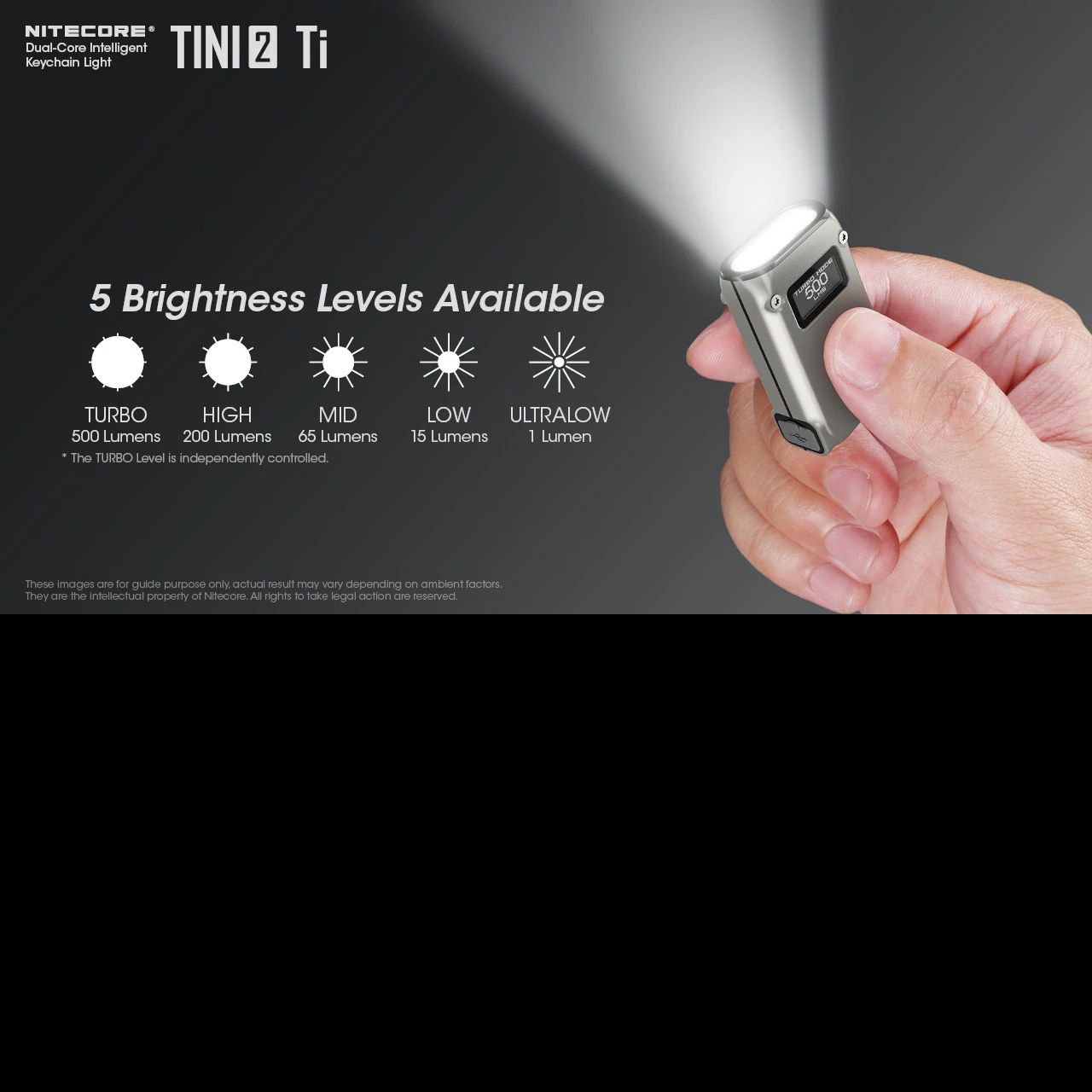 Nitecore TINI 2 Titanium 10 Nitecore TINI 2 Titanium - Image 8