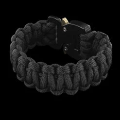 RCP AustriAlpin COBRA Paracord Bracelet Black -Survivor Gear Shop RCP PB BK BLK 804 98896.1665490943