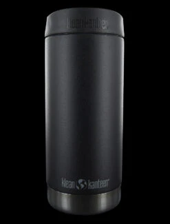 Klean Kanteen TKWide Insulated (355ml) Café Cap -Survivor Gear Shop WIT K12TKWPCC BKdet1 84274.1612456487