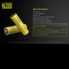 Nitecore NL2150 Rechargeable Battery -Survivor Gear Shop b10 58337.1603976322