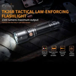 Fenix TK26R Red White Green -Survivor Gear Shop fenix tk26rdet4 40630.1587423989