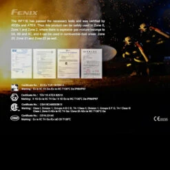 Fenix WF11E Intrinsically Safe Torch -Survivor Gear Shop fenix wf11edet4 79487.1587421786