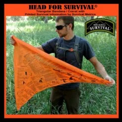 Survival Metrics Head For Survival Bandanna -Survivor Gear Shop methsdet 25033.1588255538
