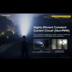 Nitecore HA23 -Survivor Gear Shop nitecore ha23det9 08897.1587419637