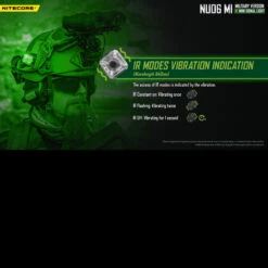 Nitecore NU06MI Mini Signal Light Military Version -Survivor Gear Shop nu06military3 69932.1670928066