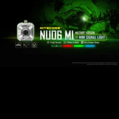 Nitecore NU06MI Mini Signal Light Military Version -Survivor Gear Shop nu06military 10416.1670928066