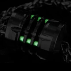 RovyVon Walker Titanium Pendant 3 Tritium Vials -Survivor Gear Shop rov walk bead 3tritdet 89155.1587418637