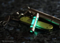 Tec Accessories Embrite Glow Fob Stainless Steel -Survivor Gear Shop tec28ddet3 12594.1587404888