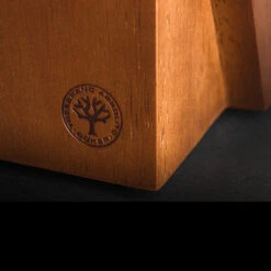 Boker Gusto Wood Knife Block -Survivor Gear Shop 03BO083det 03353.1614853012