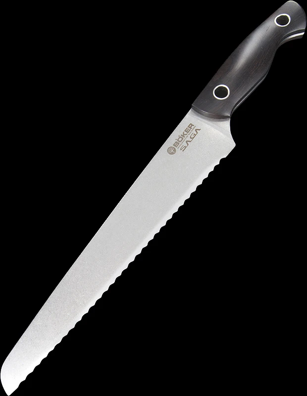 Boker Saga Grenadil Bread Knife Fixed Blade 3 Boker Saga Grenadil Bread Knife Fixed Blade