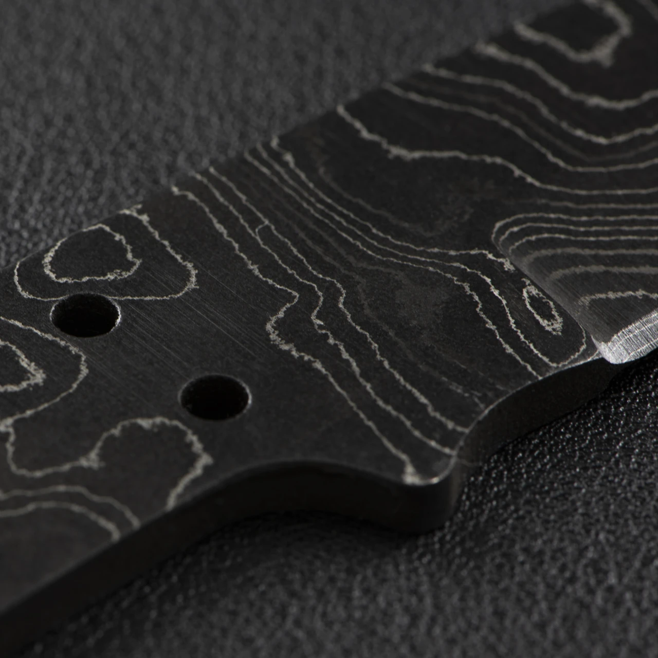 Alabama Damascus Spearpoint Blade Blank 6 Alabama Damascus Spearpoint Blade Blank - Image 4