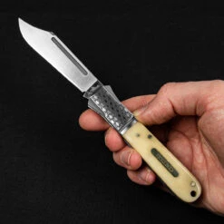 Andre De Villiers Gambler Bone NLA Folding Knife -Survivor Gear Shop ADV GAMB BONE NLA 18355.1672829801.1280.1280 43451.1672839563