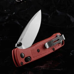 Benchmade 533-04 Mini Bugout Mesa Red Folding Knife -Survivor Gear Shop BM533 04.2 64950.1690903583