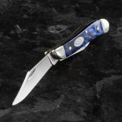 Case Peanut Blue Pearl Folding Knife -Survivor Gear Shop CA23446.4 70870.1688044600