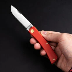 Case Sod Buster Jr Carbon Red -Survivor Gear Shop CA73932 51565.1661442525