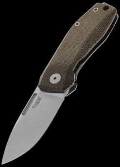 LionSteel Nano Micarta Folding Knife
