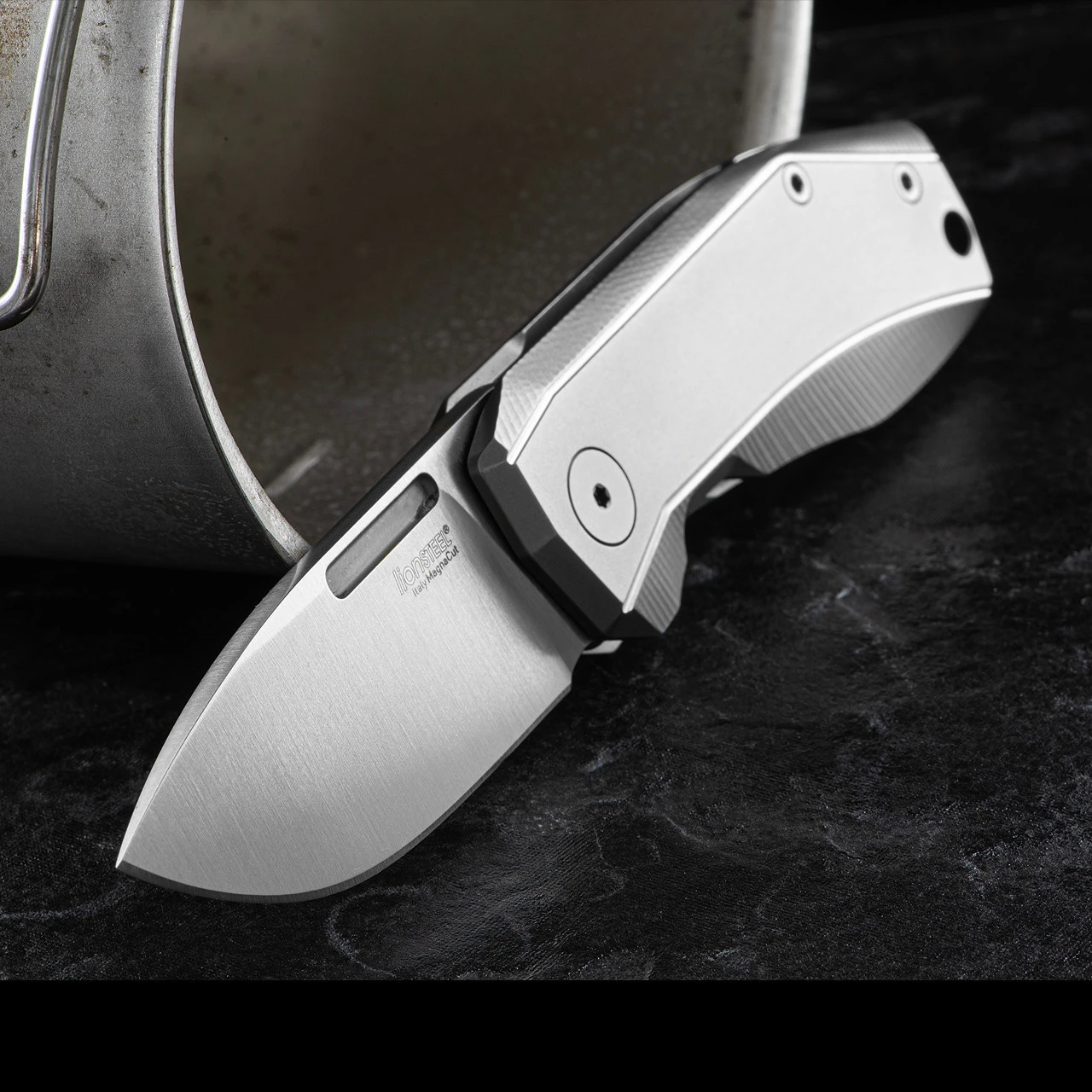 LionSteel Nano Titanium Folding Knife 7 LionSteel Nano Titanium Folding Knife - Image 5