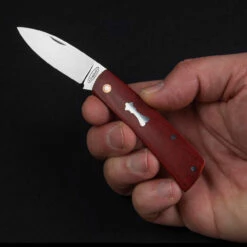Chris Crawford Custom EDC-B Slipjoint Red -Survivor Gear Shop CUS BS23 23 67518.1687954440.1280.1280 52986.1687963448