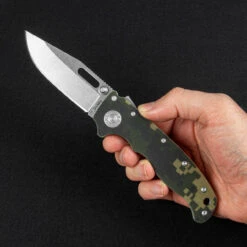 Demko AD 20.5 S35VN Clip Point Folding Knife -Survivor Gear Shop DEM09632.1 57459.1696003452.1280.1280 33505.1696335200