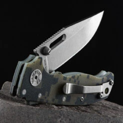 Demko AD 20.5 S35VN Clip Point Folding Knife -Survivor Gear Shop DEM09632.4 68178.1696335178.1280.1280 83551.1696335200