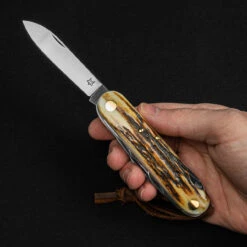Fox Multipurpose Pocket Knife Stag 7 -Survivor Gear Shop FOX 2267 SCE.1 61935.1678276057