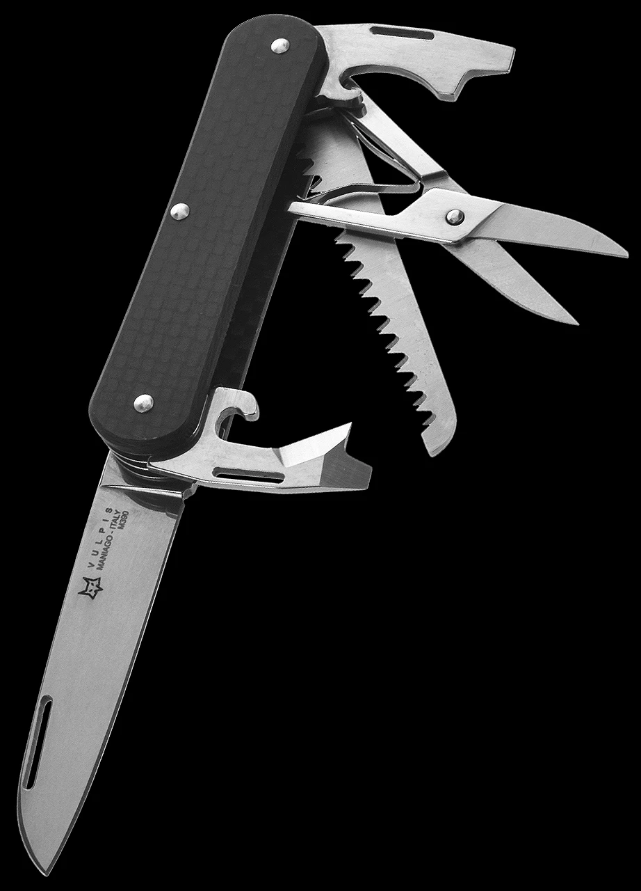 Fox Vulpis 5 Carbon Fibre Penknife 8 Fox Vulpis 5 Carbon Fibre Penknife - Image 6