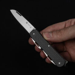 Fox Vulpis 5 Carbon Fibre Penknife 14 Fox Vulpis 5 Carbon Fibre Penknife -Survivor Gear Shop FOX FX VP130 SF5CF 98716.1688656809