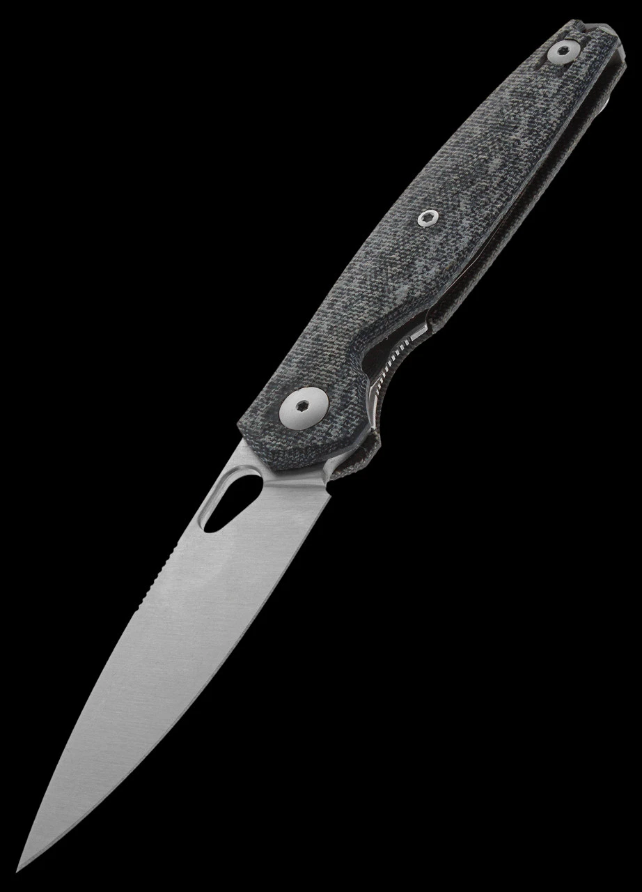 GiantMouse ACE REO Denim Micarta Folding Knife 3 GiantMouse ACE REO Denim Micarta Folding Knife