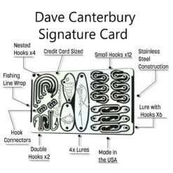 Grim Workshop Dave Canterbury Signature Survival Card -Survivor Gear Shop GRICARD010det2 94880.1638537606