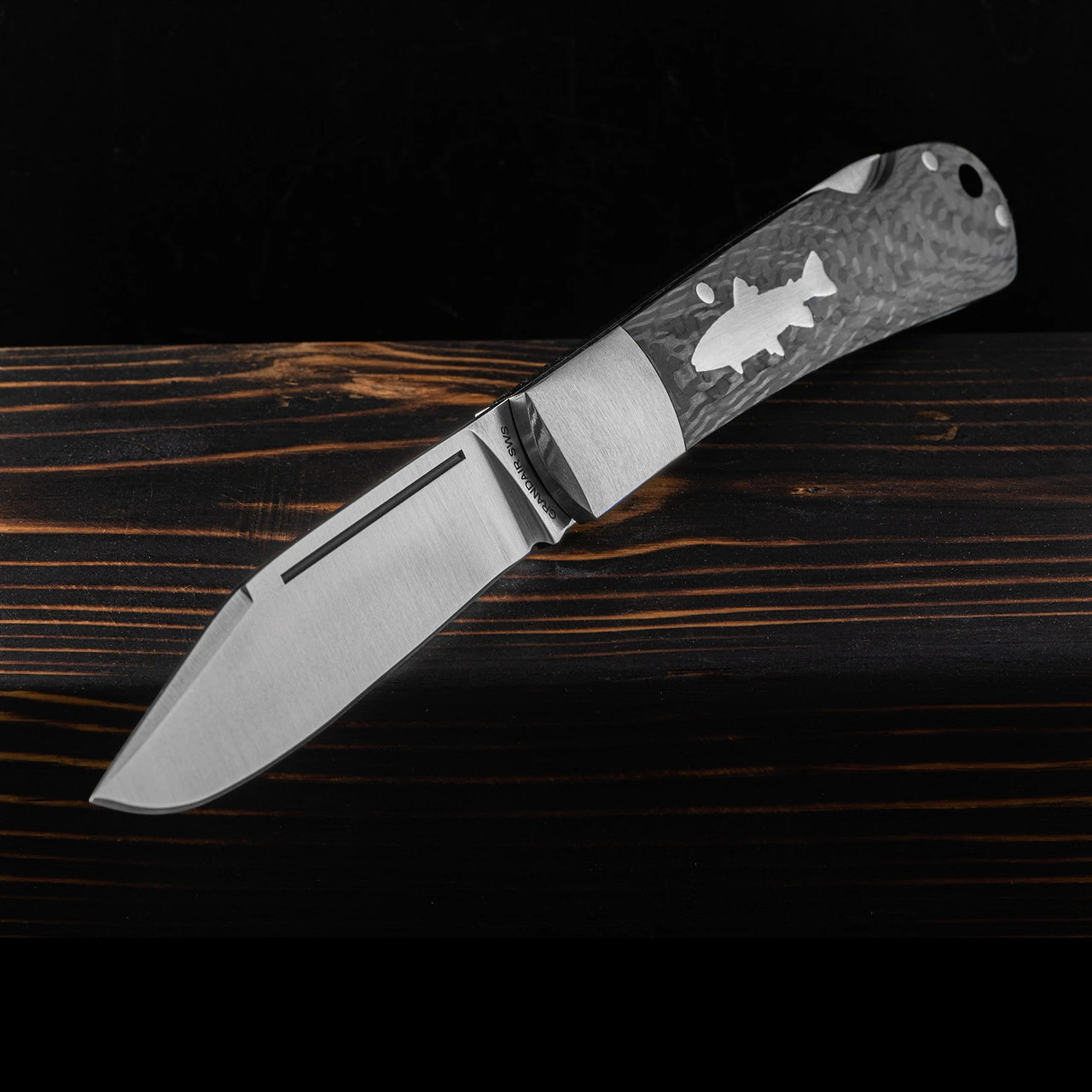 HPA SWS Carbon Fibre Folding Knife 4 HPA SWS Carbon Fibre Folding Knife - Image 2