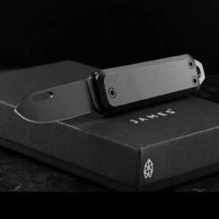 James Brand "The Elko" Aluminium Black -Survivor Gear Shop JB KN117100 00.1.3 79383.1652185222