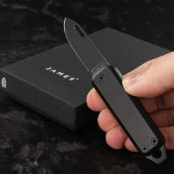 James Brand "The Elko" Aluminium Black -Survivor Gear Shop JB KN117100 00.1.4 96195.1652185222