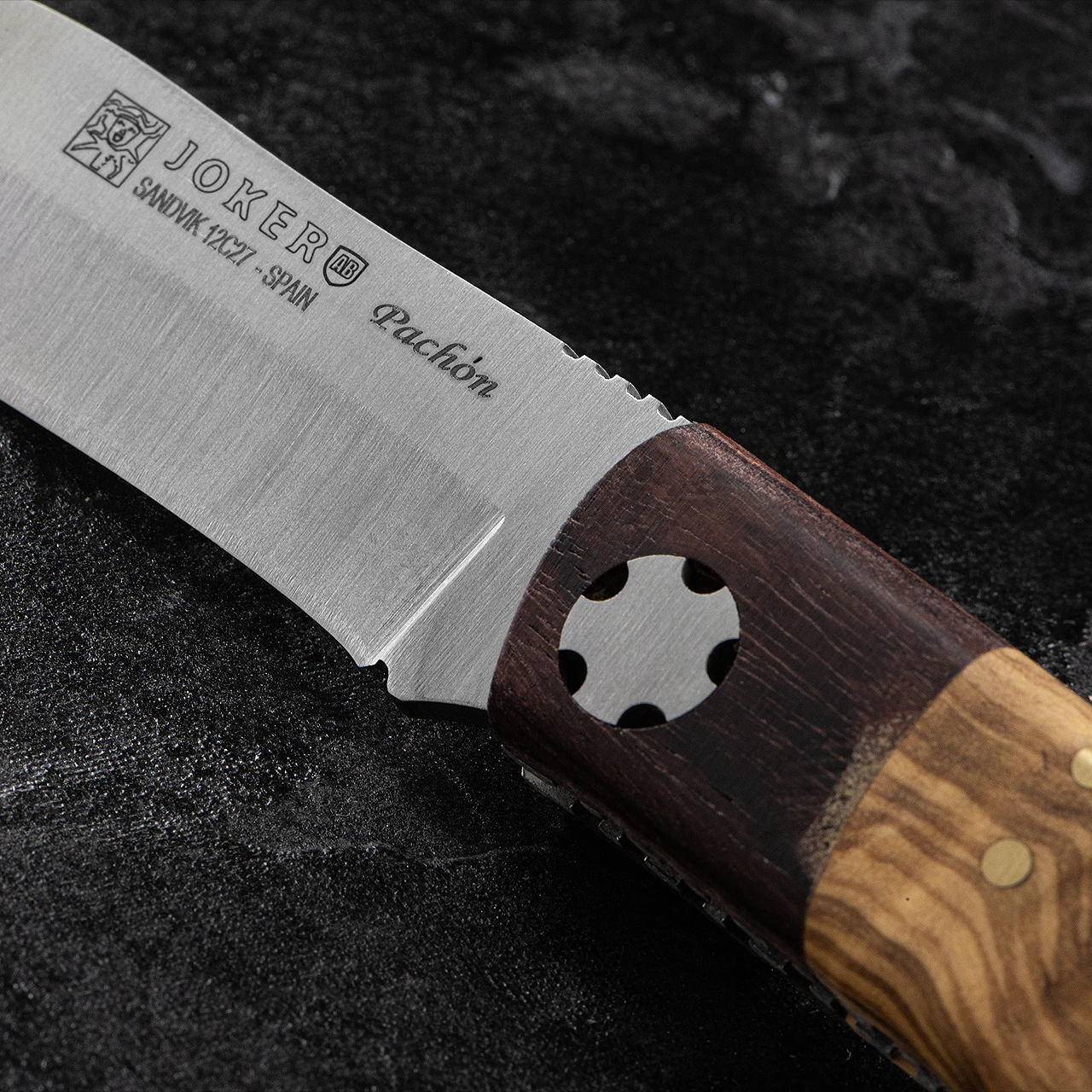 Joker Pachon NO-98 Olive Rose Penknife 8 Joker Pachon NO-98 Olive Rose Penknife - Image 6