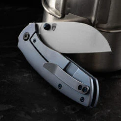 Kansept Convict Titanium Folding Knife -Survivor Gear Shop KA K1023B2.2 35425.1687188713