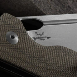 Kizer Bugai Micarta Folding Knife -Survivor Gear Shop KIV3627C1.1 57333.1686757349