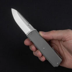 Maserin Silver 410 Titanium Folding Knife -Survivor Gear Shop MAS410 T 93717.1688743204.1280.1280 54365.1689085761