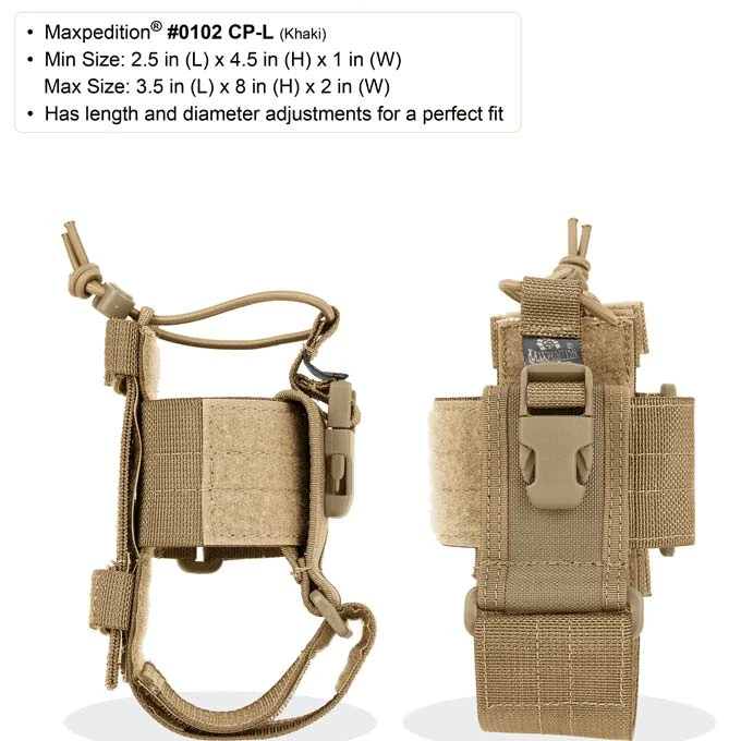 Maxpedition CP-L Phone Holster - Large 4 Maxpedition CP-L Phone Holster - Large - Image 2
