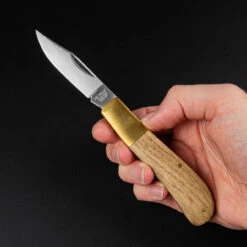 Michael May Barlow Oak Folding Knife -Survivor Gear Shop MMK 0008.1 51163.1696514954.1280.1280 41127.1696850131