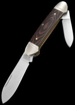 Rough Rider Canoe G10 Black And Red Penknife -Survivor Gear Shop RR2297.5 29799.1687352346