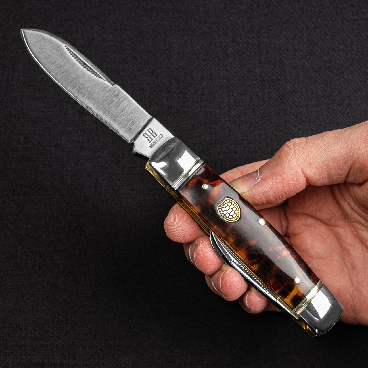 Rough Rider Whittler Imitation Tortoise 5 Rough Rider Whittler Imitation Tortoise - Image 3