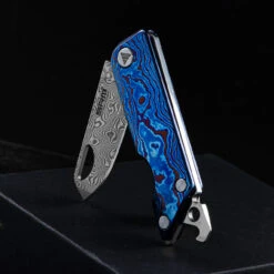 SRM Damascus Slip Joint 12 SRM Damascus Slip Joint -Survivor Gear Shop SRM6435TL 63800.1663067896